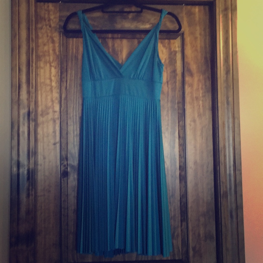 Teal dress
